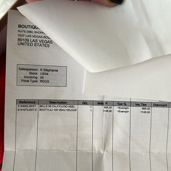 Bootylili Velours Christian Louboutin booties - Picture 14 of 16